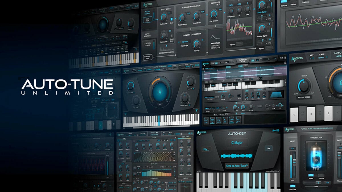 Logiciel de studio Plugins d'effets Antares Auto-Tune Unlimited - 1 year subscription (Produit numérique)
