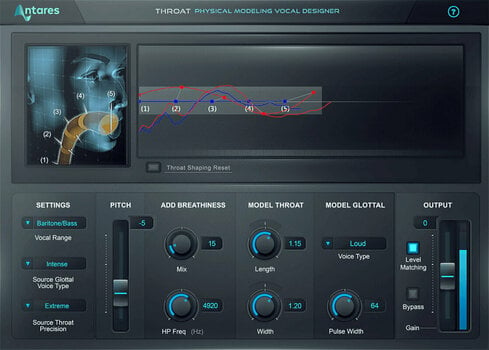 Tonstudio-Software Plug-In Effekt Antares Throat (Digitales Produkt) - 1