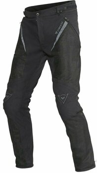 Calças têxteis Dainese Drake Super Air Tex Black/Black 60 Regular Calças têxteis - 1