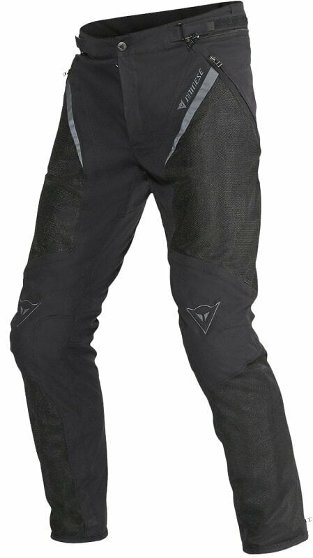 Textilní kalhoty Dainese Drake Super Air Tex Black/Black 62 Standard Textilní kalhoty
