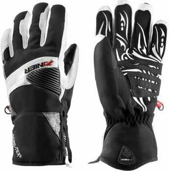 Ski-handschoenen Zanier Gerlos.GTX Black-White S - 1