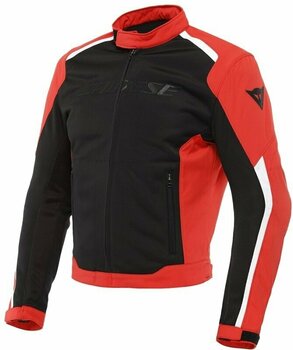 Textiele jas Dainese Hydraflux 2 Air D-Dry Black/Lava Red 64 Textiele jas - 1