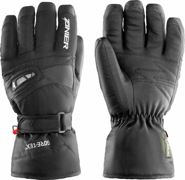 Ski Gloves Zanier Kitzbuhel.GTX Black L - 1