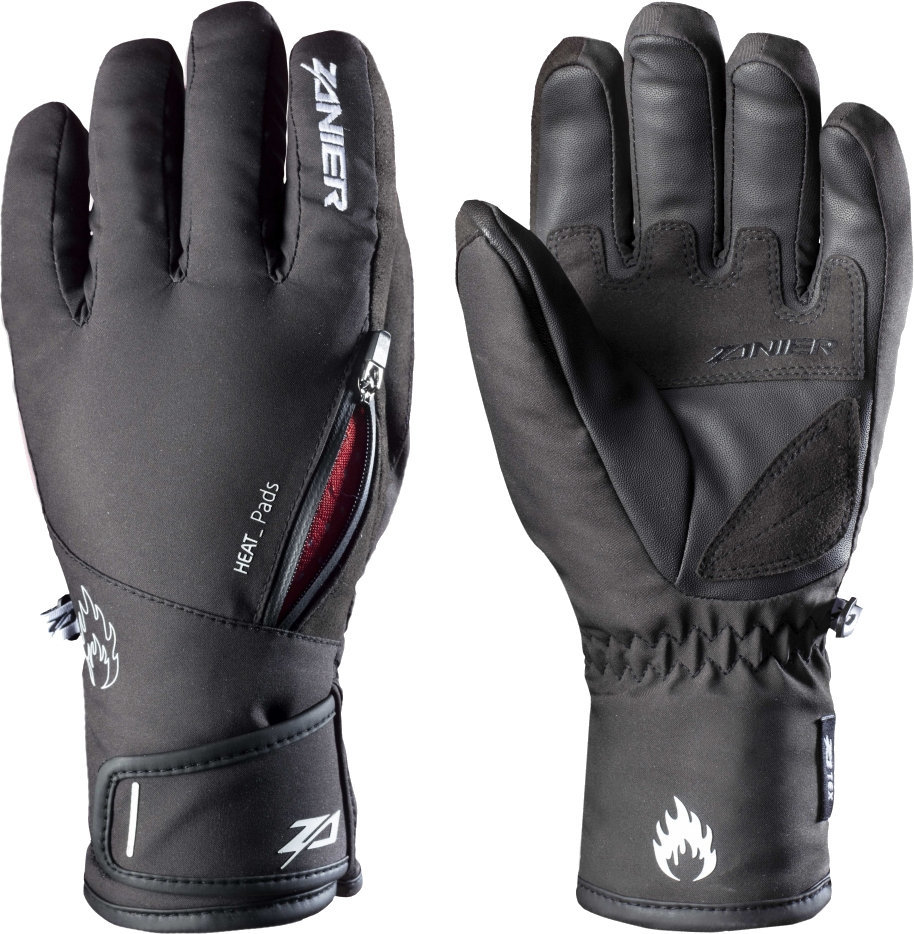 Ski Gloves Zanier Serfaus.ZX Black S