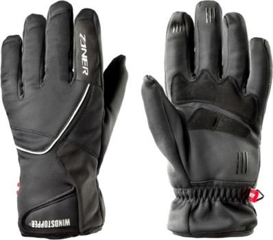 Ski Gloves Zanier Tour.WS Black S Ski Gloves - 1