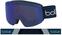 Óculos de esqui Bollé Nevada Matte Blue-White Diagonal Bron