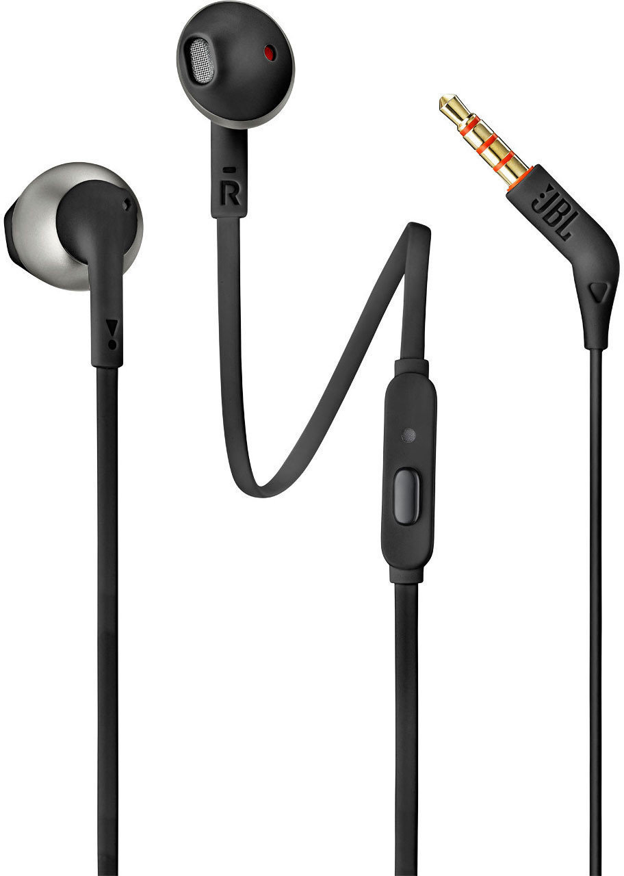 In-Ear Headphones JBL T205 Μαύρο