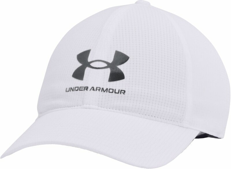 Hardloopmuts Under Armour Isochill Armourvent White/Pitch Gray UNI Hardloopmuts