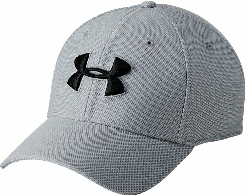 Baseball sapka Under Armour UA Heathered Blitzing 3.0 Steel/Steel/Black L/XL Baseball sapka