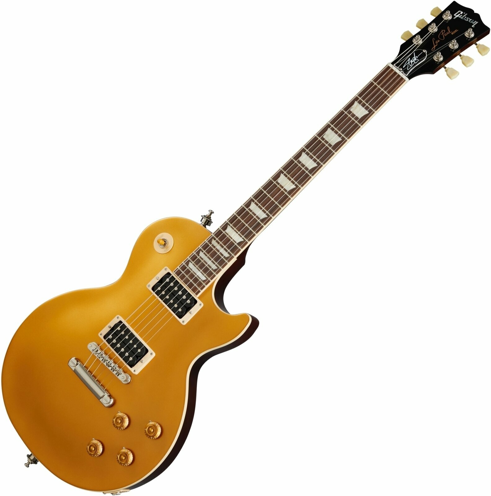 Elektrisk guitar Gibson Slash Victoria Les Paul Standard Gold