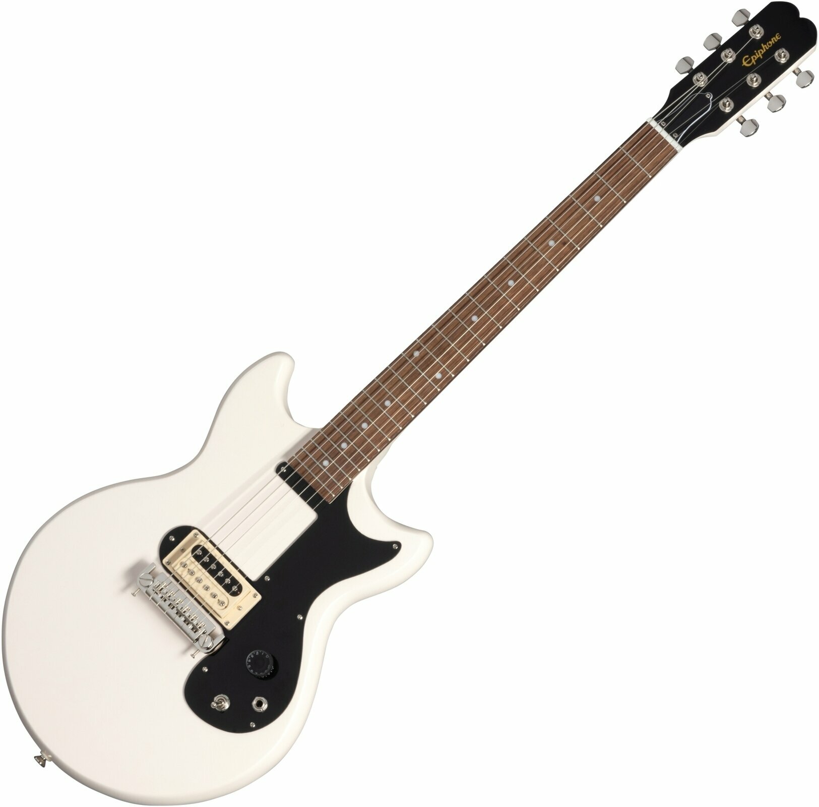 Guitarra electrica Epiphone Joan Jett Olympic Special Aged Classic White
