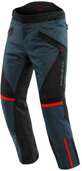 Tekstilne hlače Dainese Tempest 3 D-Dry Ebony/Black/Lava Red 62 Regular Tekstilne hlače - 1