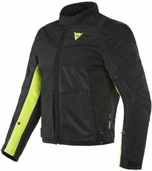 Textile Jacket Dainese Sauris 2 D-Dry Black/Black/Fluo Yellow 54 Textile Jacket - 1