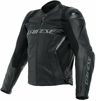 Usnjena jakna Dainese Racing 4 Black/Black 44 Usnjena jakna - 1