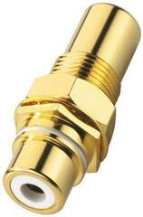 RCA-RCA adapter Monacor T-730G/WS RCA-RCA adapter