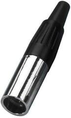 Mini XLR-kontakt Monacor XLR-307/P Mini XLR-kontakt