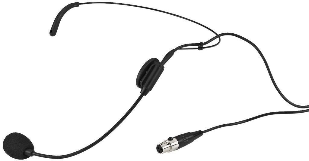 Headset Condenser Microphone Monacor HSE-72