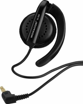 Słuchawki nauszne Monacor ES-200 Czarny - 1