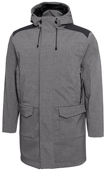 Vízálló kabát Galvin Green Levi Interface Parker Jacket Iron Grey Large