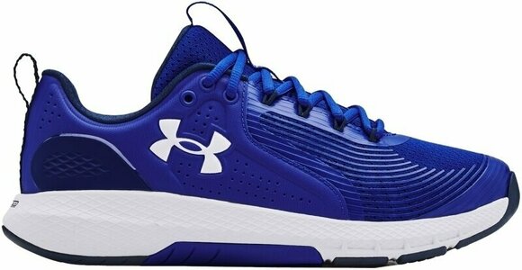 Fitness boty Under Armour Men's UA Charged Commit 3 Training Shoes Royal/White/White 10 Fitness boty - 1