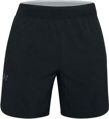 Fitness Trousers Under Armour UA Stretch Woven Black/Black/Metallic Solder L Fitness Trousers