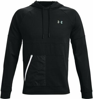 Fitness-sweatshirt Under Armour UA Rush All Purpose Hoodie Black/Black S Fitness-sweatshirt - 1