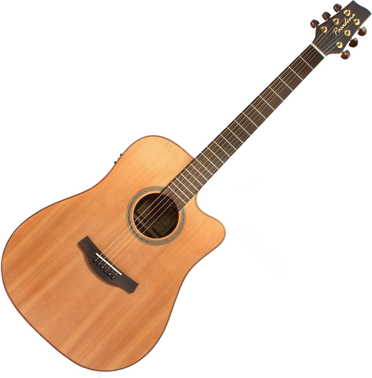 elektroakustisk gitarr Pasadena D222SCE
