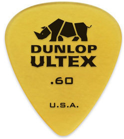 Médiators Dunlop 421P 60 Ultex Standard 0.60 mm Médiators