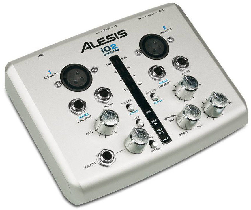 USB Audio Interface Alesis iO2 EXPRESS