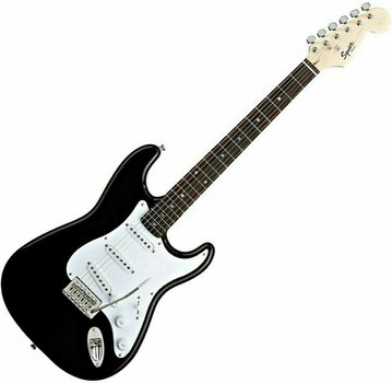 Електрическа китара Fender Squier Bullet Stratocaster Tremolo RW Black - 1