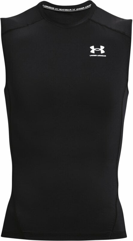 Fitness T-Shirt Under Armour UA HG Armour Black/White S Fitness T-Shirt