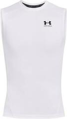 Fitness T-Shirt Under Armour UA HG Armour White/Black S Fitness T-Shirt