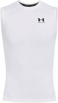 Camiseta deportiva Under Armour UA HG Armour White/Black M Camiseta deportiva - 1