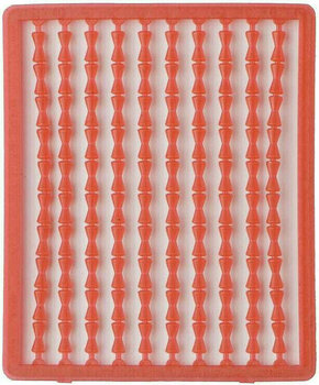 Fishing Clip, Peg, Swivel Mivardi Boilie Stoppers (Red - 2 x 100 Pcs) - 1