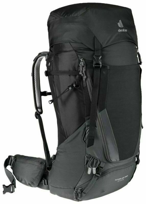 Outdoor Backpack Deuter Futura Air Trek 55+10 SL Black/Graphite Outdoor Backpack