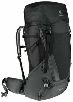 Outdoor Backpack Deuter Futura Air Trek 55+10 SL Black/Graphite Outdoor Backpack - 1