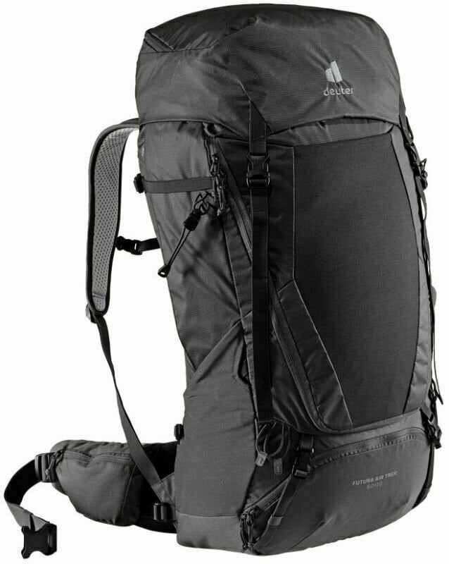 Outdoorový batoh Deuter Futura Air Trek 60+10 Black/Graphite Outdoorový batoh