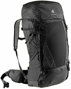 Outdoor Backpack Deuter Futura Air Trek 60+10 Black/Graphite Outdoor Backpack - 1