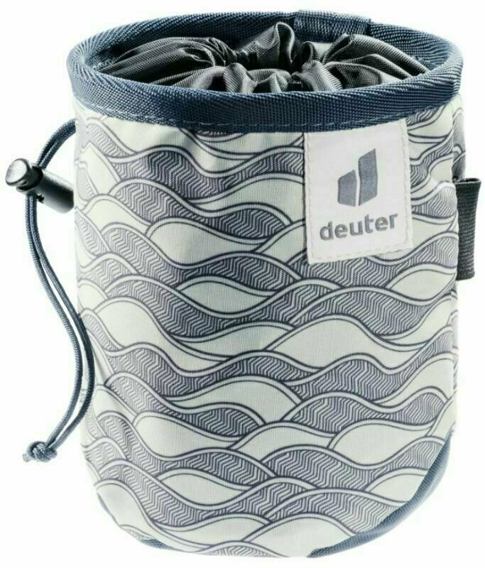 Bag and Magnesium for Climbing Deuter Gravity Chalk Bag I Bone Waves/Marine 0,8 L Bag and Magnesium for Climbing