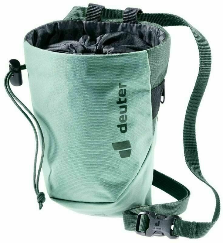 Bag and Magnesium for Climbing Deuter Gravity Chalk Bag II M Chalk Bag Jade/Ivy