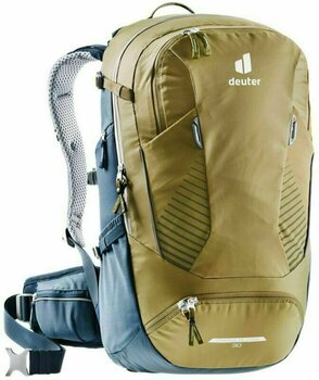 Cycling backpack and accessories Deuter Trans Alpine 30 Clay/Marine Backpack - 1