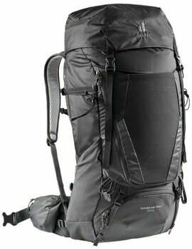 Outdoor Backpack Deuter Futura Air Trek 50+10 Black/Graphite Outdoor Backpack - 1