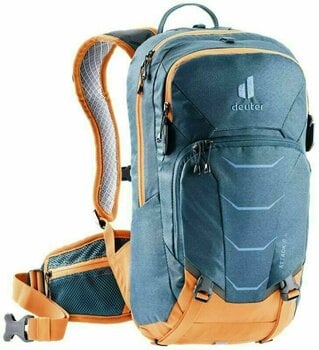 Cycling backpack and accessories Deuter Attack Jr 8 Arctic/Mandarine Backpack - 1