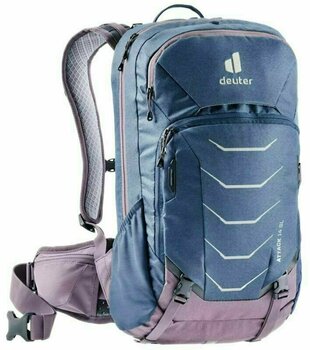 Cycling backpack and accessories Deuter Attack 14 SL Marine/Grape Backpack - 1