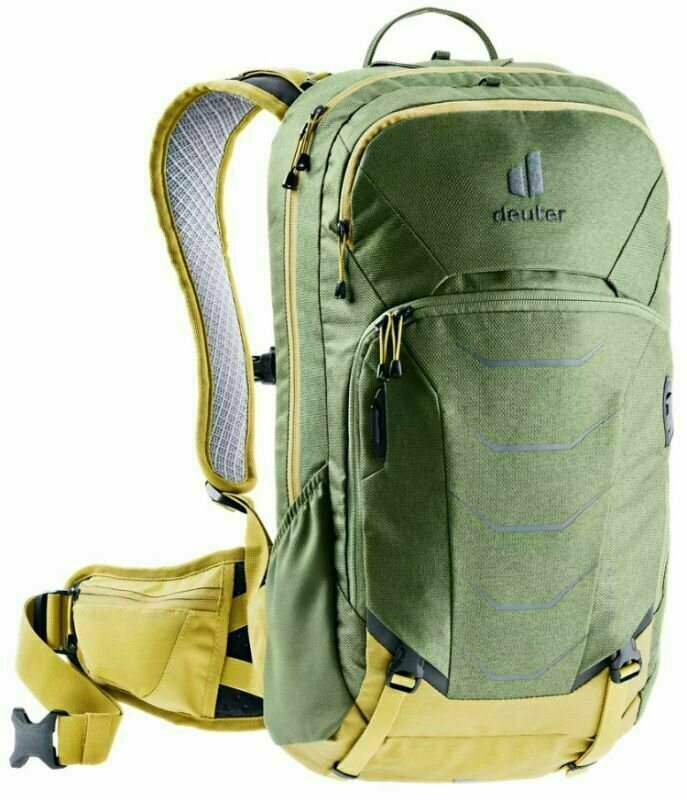 Cycling backpack and accessories Deuter Attack 16 Khaki/Turmeric Backpack
