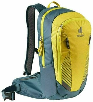 Cycling backpack and accessories Deuter Compact Jr 8 Green Curry/Arctic Backpack - 1