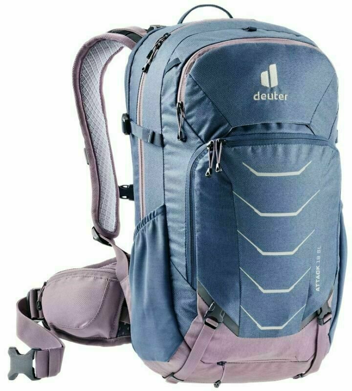 Cycling backpack and accessories Deuter Attack 18 SL Marine/Grape Backpack