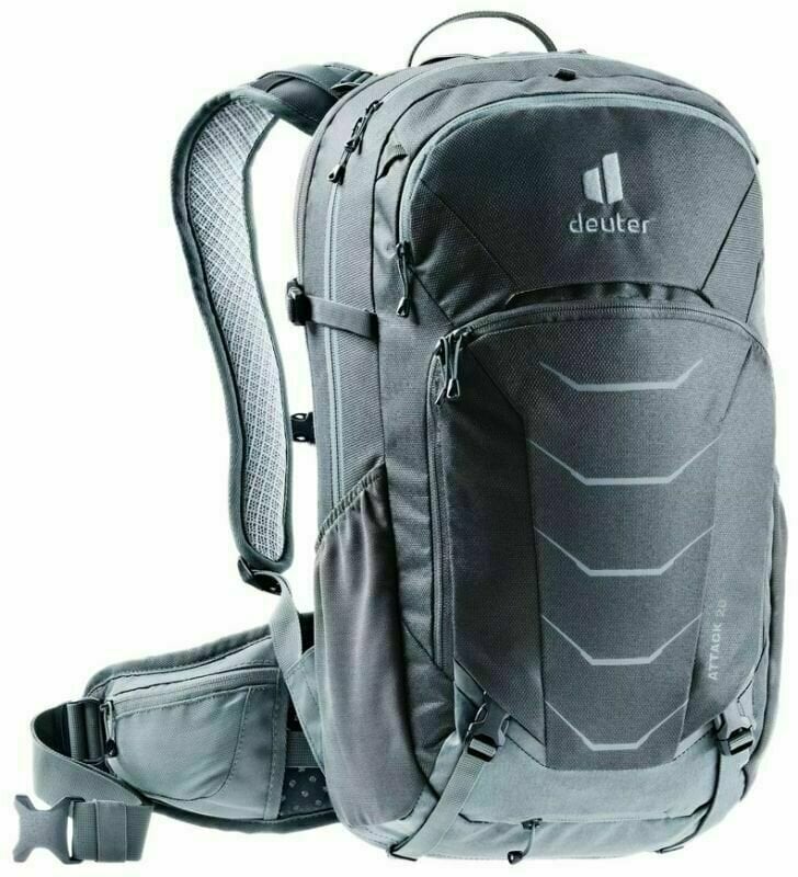 Cycling backpack and accessories Deuter Attack 20 Graphite/Shale Backpack