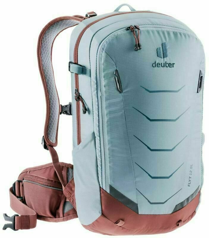 Cycling backpack and accessories Deuter Flyt 12 SL Dusk/Red Wood Backpack