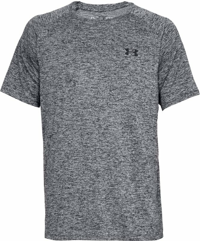 Fitness shirt Under Armour Men's UA Tech 2.0 Short Sleeve Black/Black L Fitness shirt